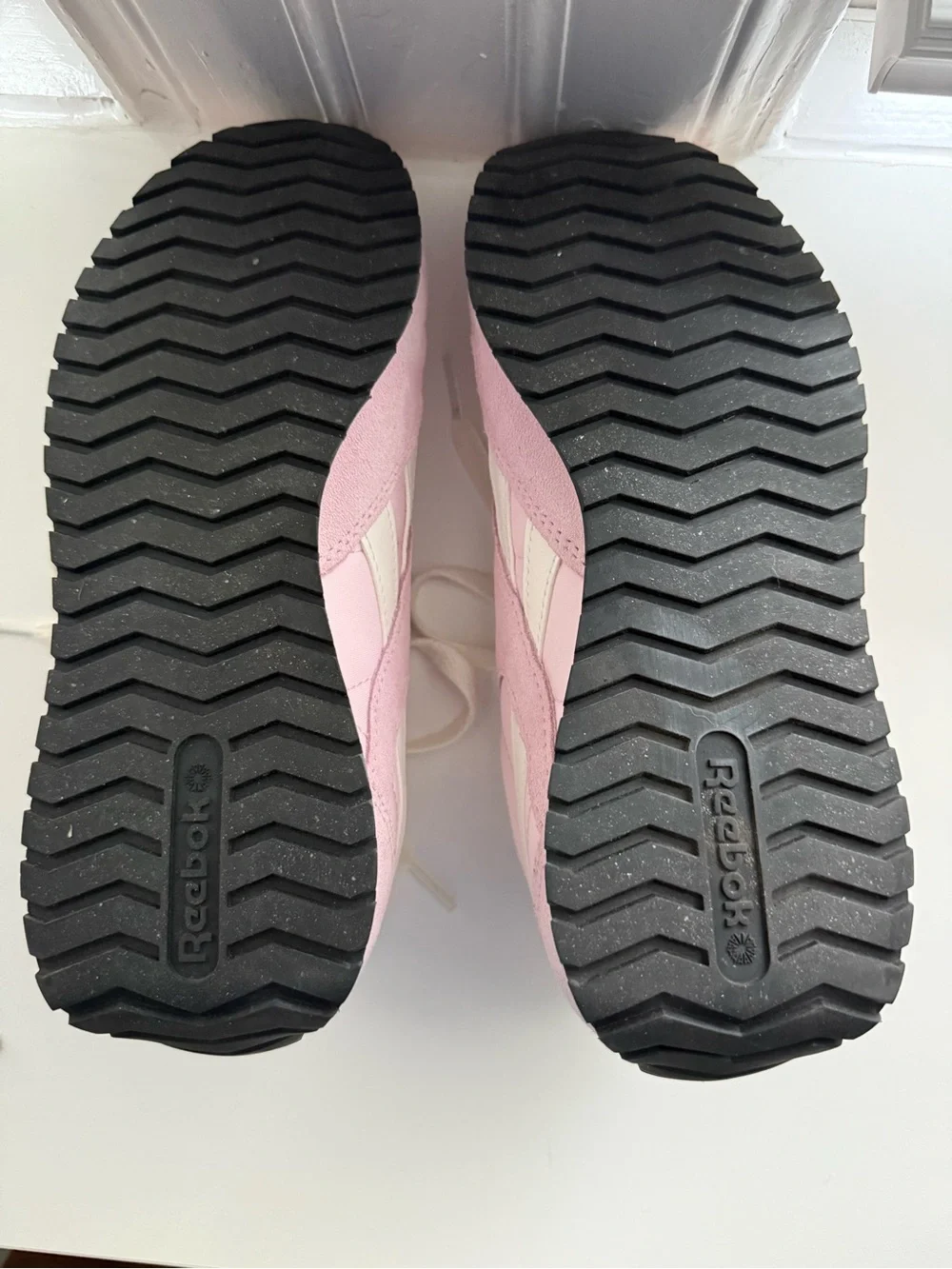 Reebok light pink